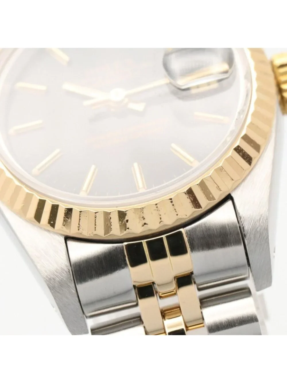 Rolex Watch Datejust No 97 Bar 18K Stainless Steel